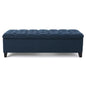 Glouster Contemporary Storage Ottoman with Button Tufted Design