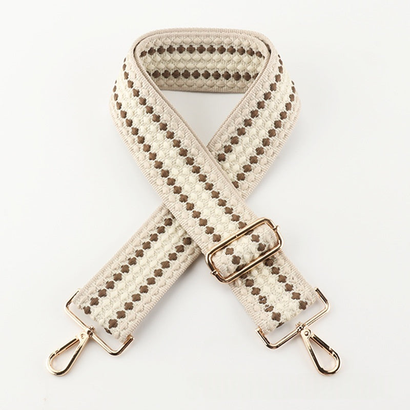 Double-sided Polka-dot Jacquard Bag Accessory