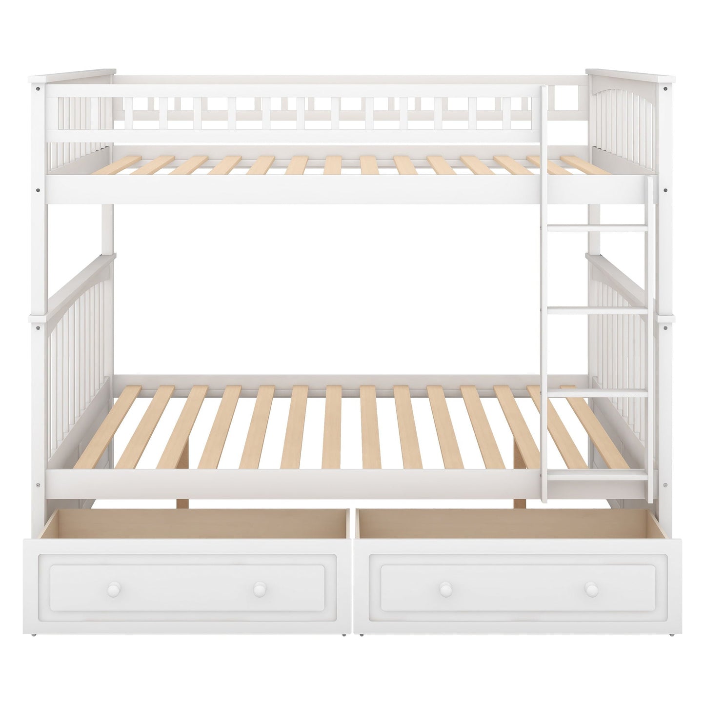 Bunk Bed With Drawers, Convertible Design