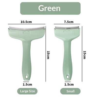 Pet Macaron Curved Blade Hair Removal Comb