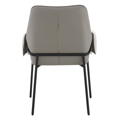 Jirina - Arm Chair (Set of 2) - Beige Chenille