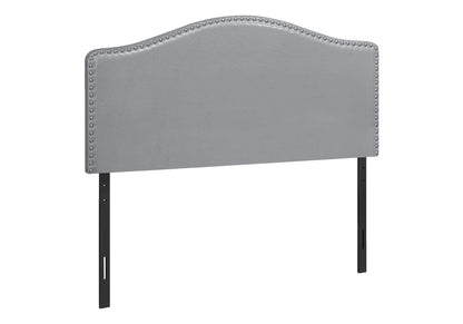 Full Size Upholstered Bed Headboard Only - Gray