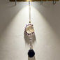 Purple Amethyst Moon Suncatcher