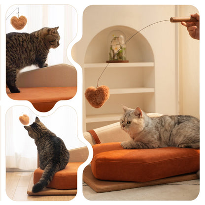 Wooden Pet Bed for Cats & Dogs