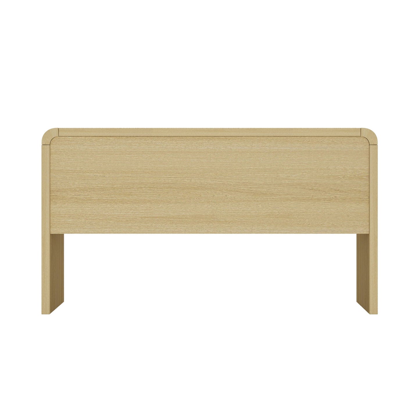 Grace - Office Desk With 2 Drawers - Oak