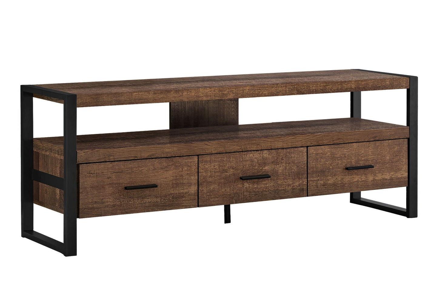 TV Stand Console Media Entertainment Center with Storage Drawers