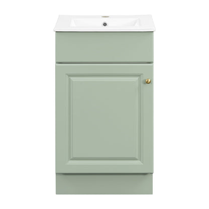 Bathroom Vanity With Sink, Cabinet With Adjustable Shelf