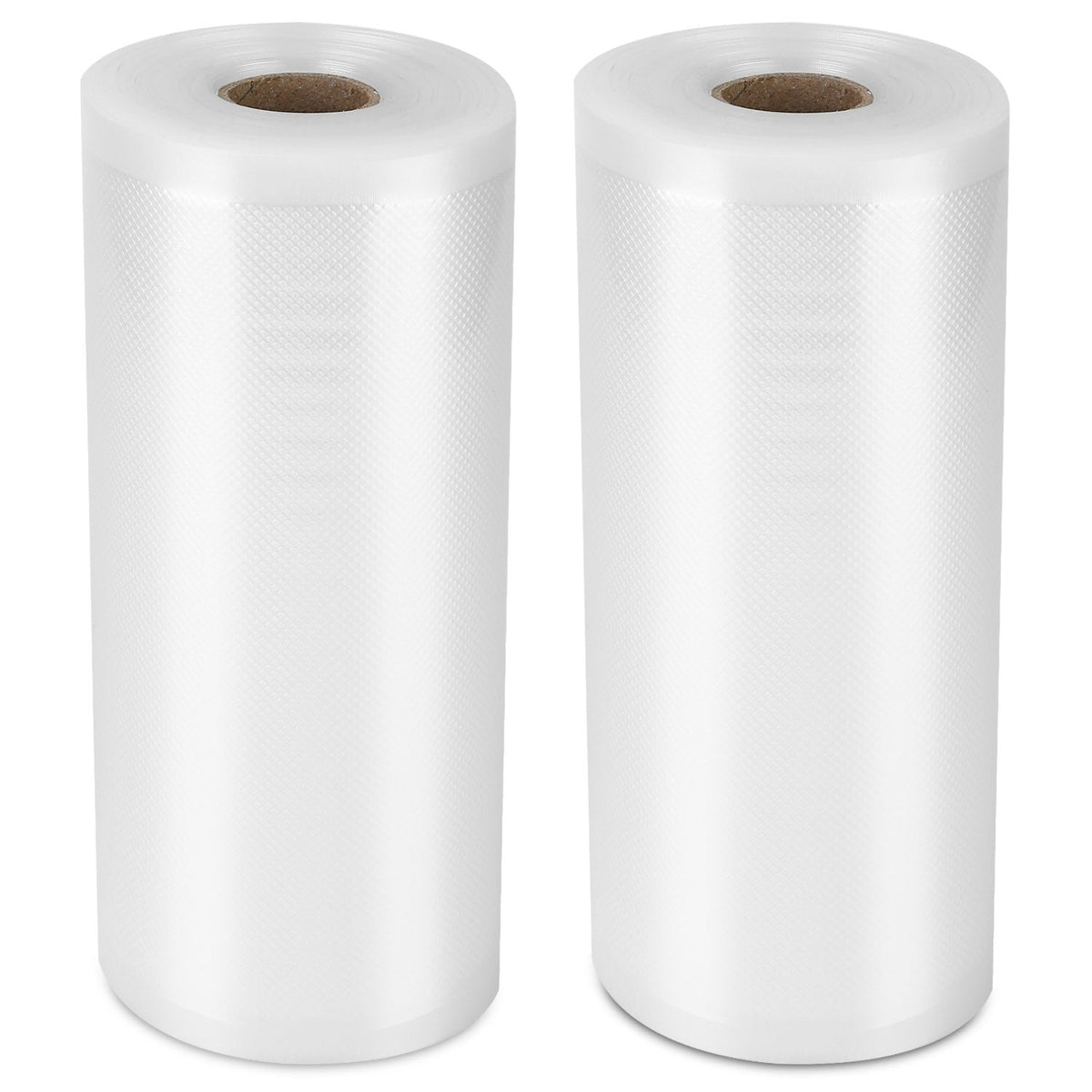 2 Rolls of Vacuum Sealer Bags 10.82inx49ft BPA Free Safe Vacuum Bags Keep Fresh Vacuum Machine (L)