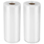 2 Rolls of Vacuum Sealer Bags 10.82inx49ft BPA Free Safe Vacuum Bags Keep Fresh Vacuum Machine (L)