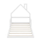 Floor Bed With House Shaped Headboard