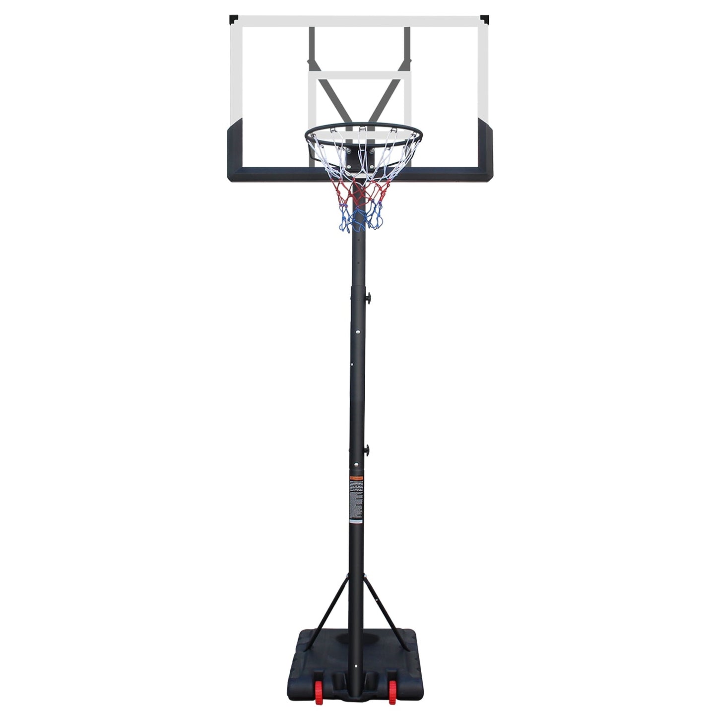 Basketball Hoop with 5.73-10FT Adjustable Height