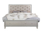 Sliverfluff Bed With LED Storage