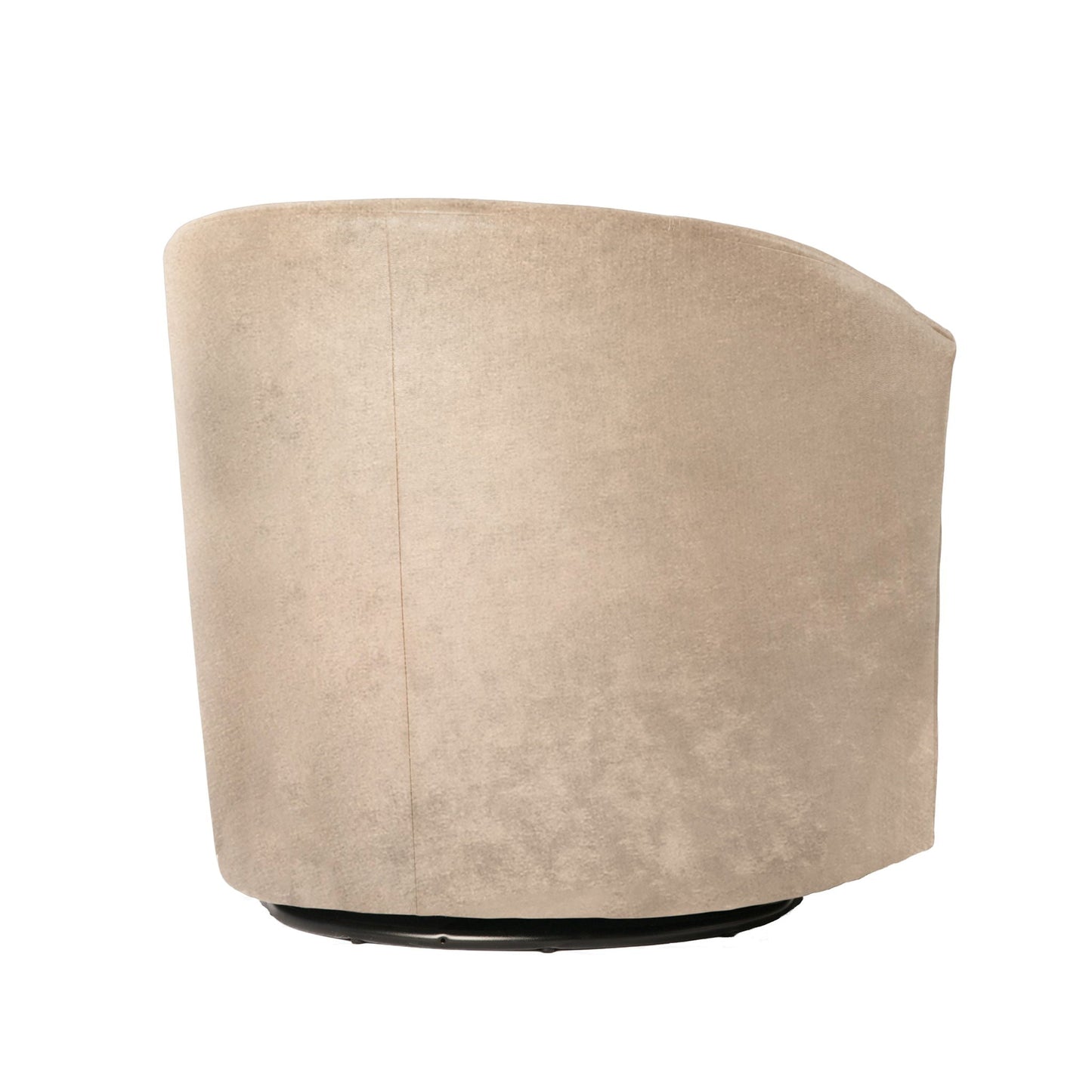 Eden - Swivel Chair With Upholstery And Hardwood Frame