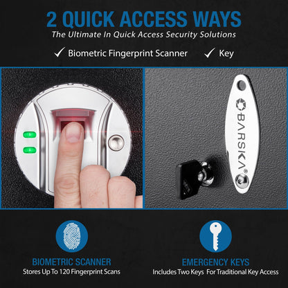 Biometric Rifle Safe