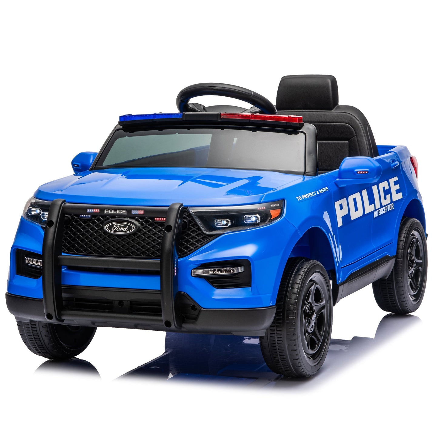 Licensed Ford Police 12V Ride-On Truck