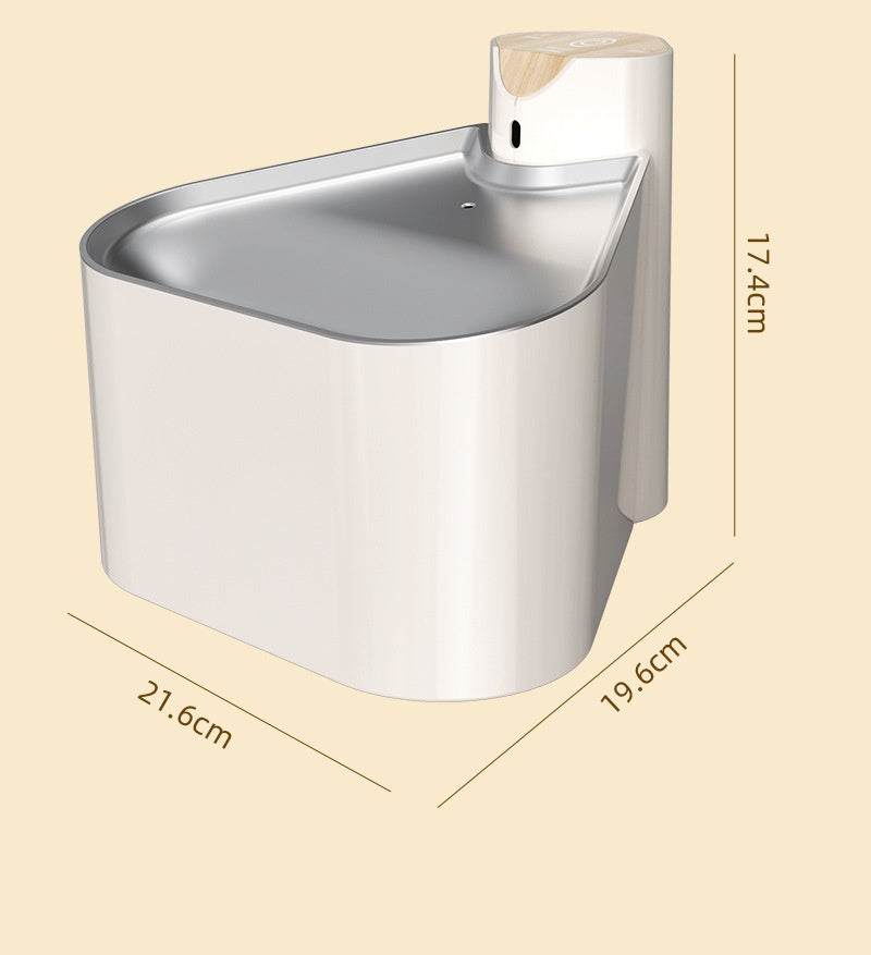 Smart Sensor Wireless Circulating Filtered Pet Water Fountain