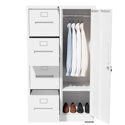Storage Vertical Filing Cabinet With Lock