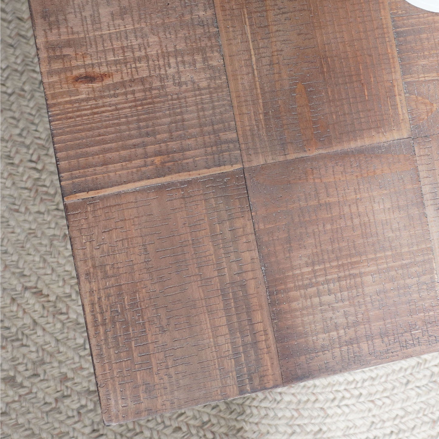 Rectangular Coffee Table With U-Shaped Legs Living Room - Multi