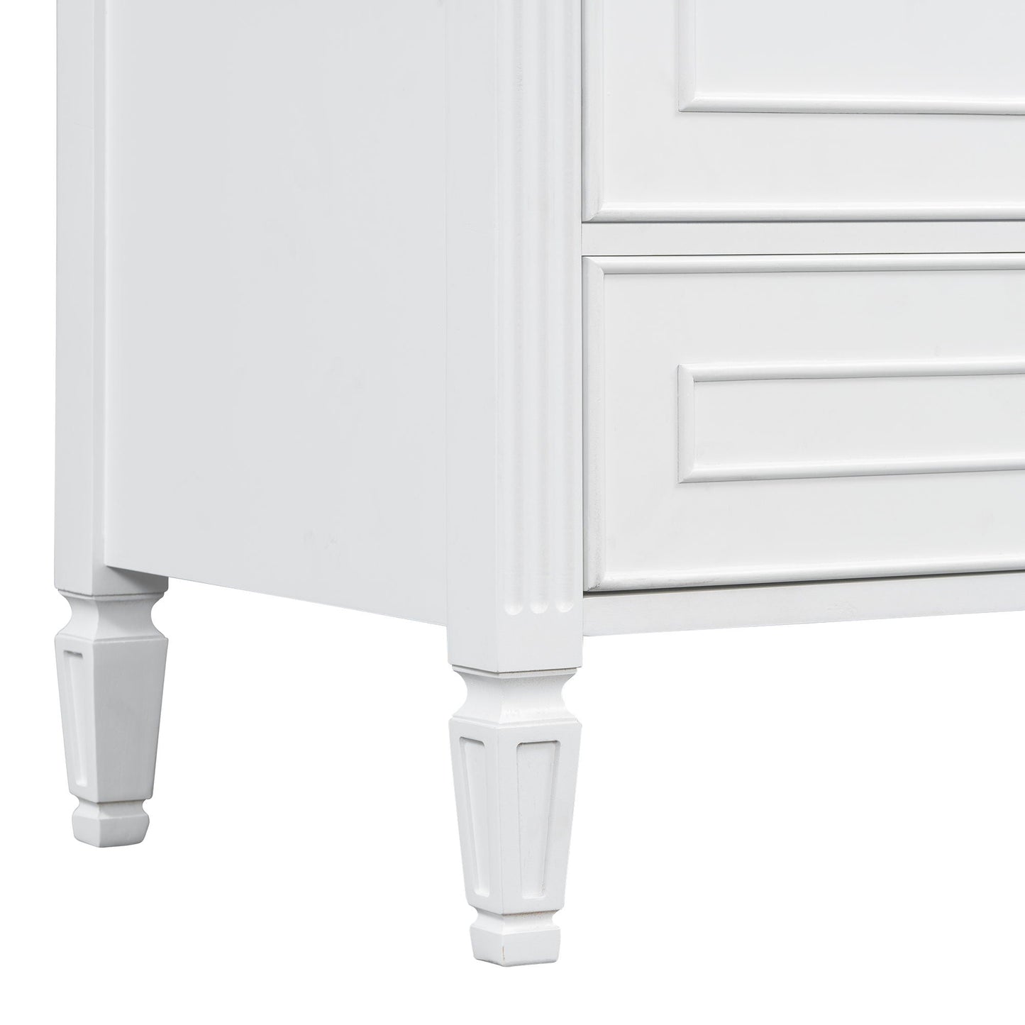 Freestanding Vanity With 1 Drawer & 2 Soft Close Doors With Door Mounted Storage