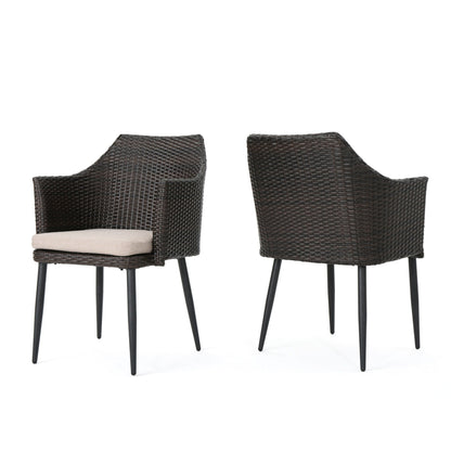 Kenneth Outdoor Dining Chair Set of 2