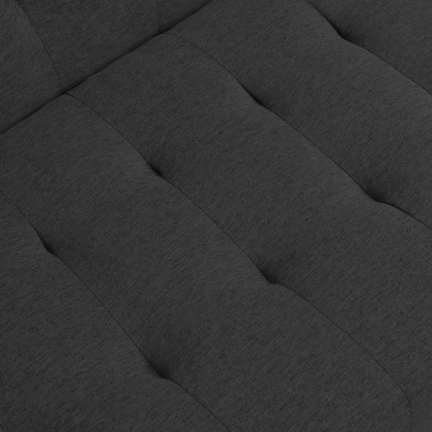 Modern Sofa Bed With Wood Frame And Stainless Legs
