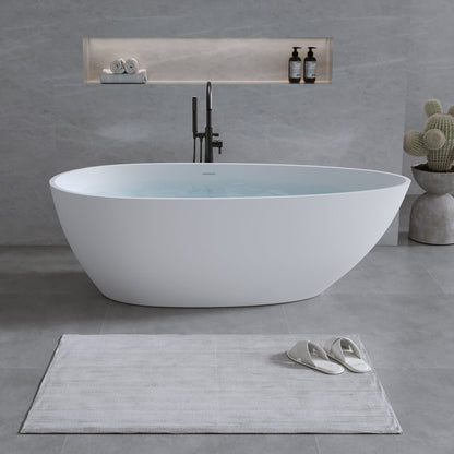 59'' Solid Surface Matte Tub