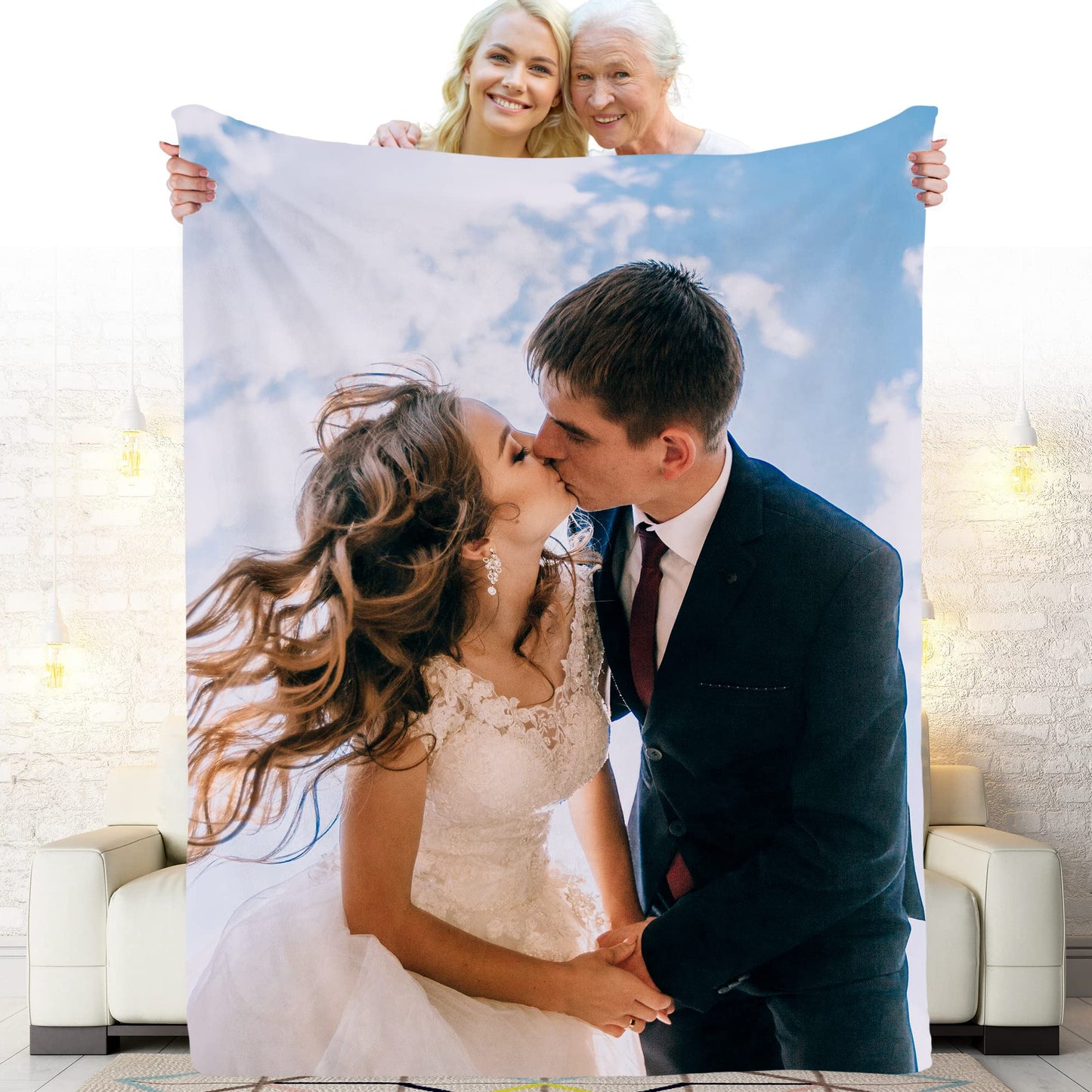 Stylish Air Conditioned Office Lunch Blanket