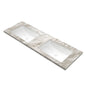 60" Elio Bathroom Undermount Ceramic Sink Vanity Top