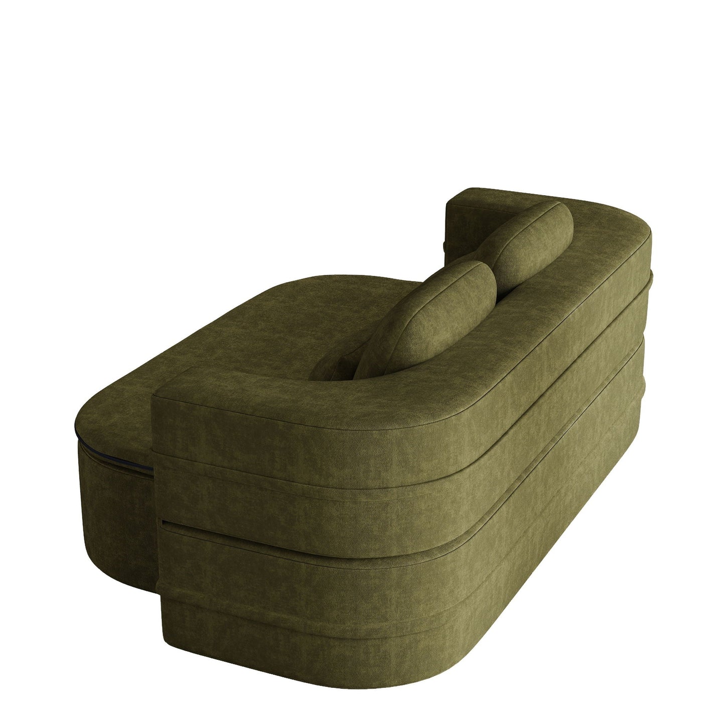 2 In 1 Foldable Sofa Bed With Multi Functional Blanket, Floor Lounge Sofa