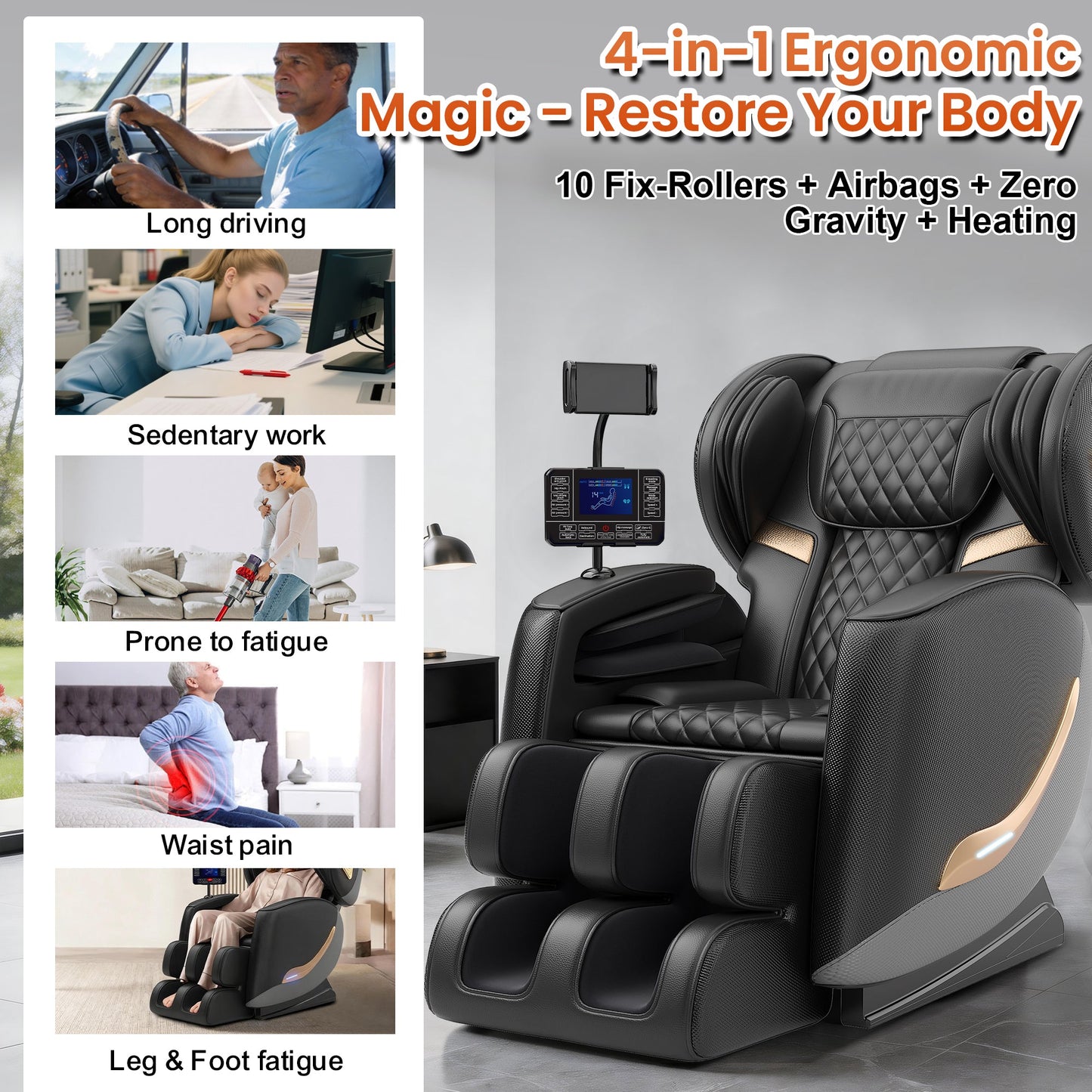 Massage Chair Full Body and Recliner
