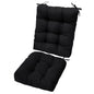 Rocking Chair Cushion 2 Pieces Back Seat Sets with Non-Slip Ties Polyester Fiber Filling _x000B__x000B_Comfortable for Indoor Home Office Car