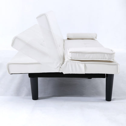 Sofa Bed With Foldable Design And Cup Holder