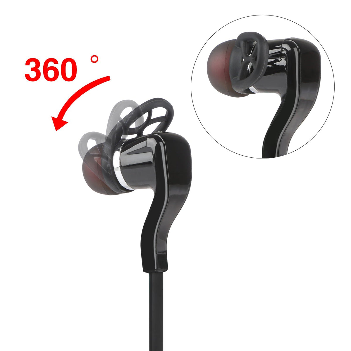 Streamlined Sport Wireless Earphones