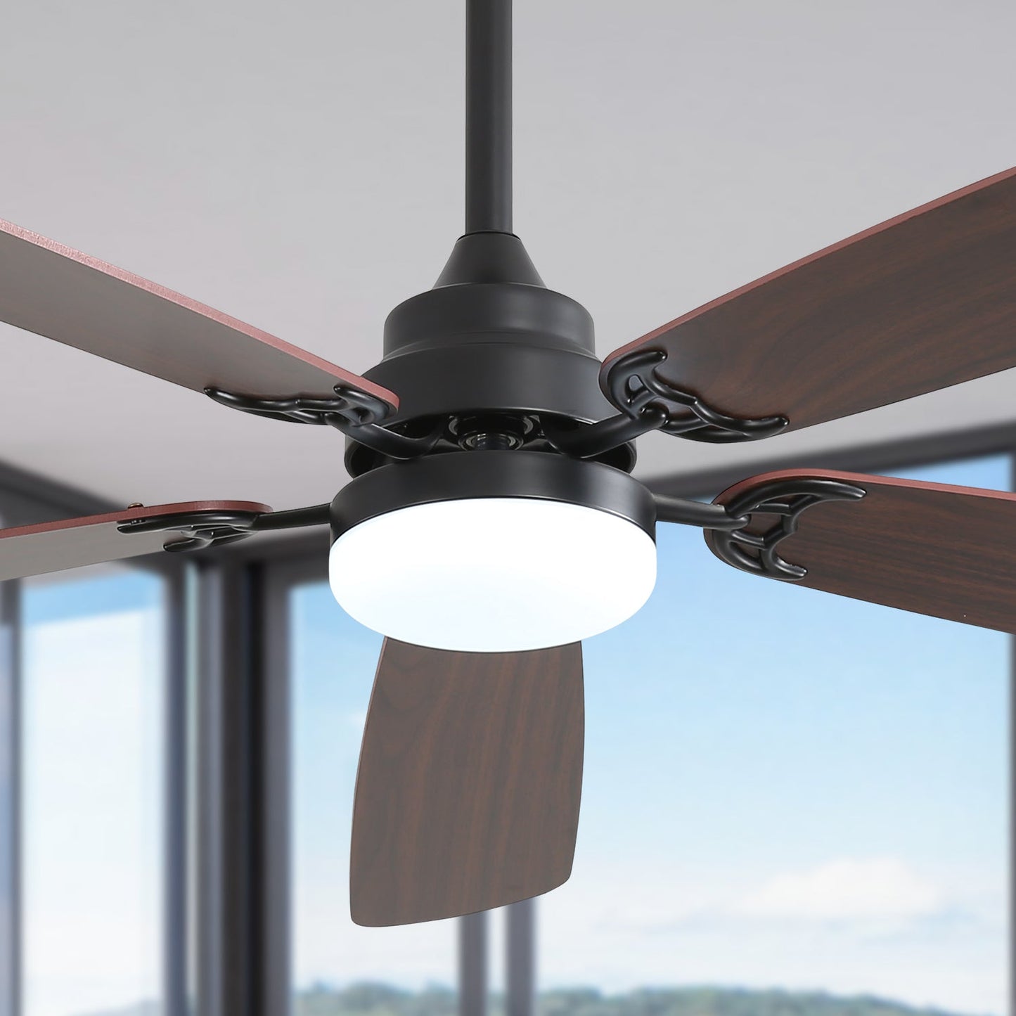 52 Inch Classics Ceiling Fan With LED Light