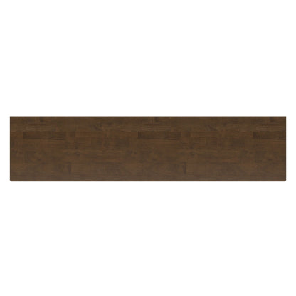 Harper - Low TV Media Stand - Walnut Brown