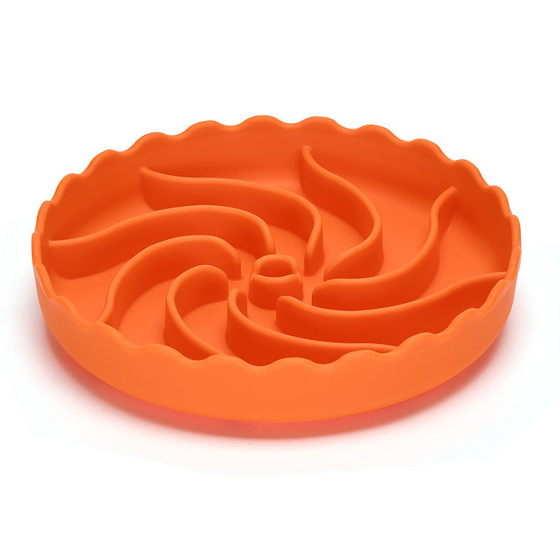 Slow Food Bowl For Dogs Food Grade Silicone Bowl For Slow Pet Food With Suction Cup Non-slip For Licking Rice