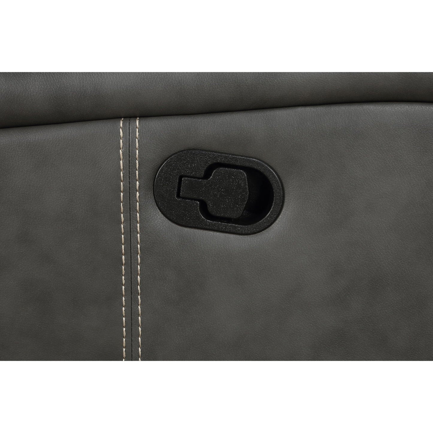 Forrest - Recliner Chair With Tufted Upholstery - Gray