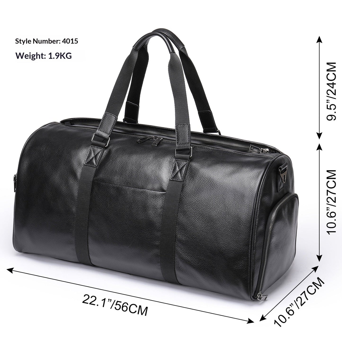 Mens Large-Capacity Waterproof Outdoor Duffel Bag