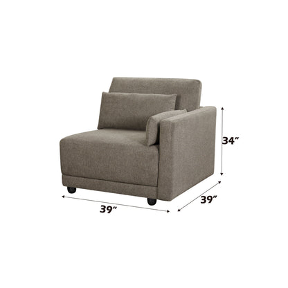 Rylie Modular Sectional Sofa With Toss Pillows