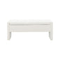 Modern Upholstered Large Bed End Bench With Storage