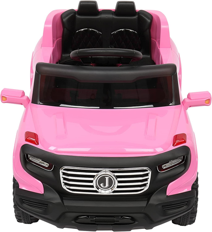 6V Battery-Powered Electric Ride-On Truck for Kids with Remote Control