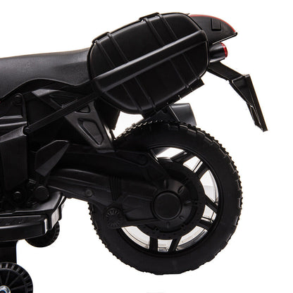 6V Battery Powered Kids Electric Motorcycle Ride-On Toy with Music