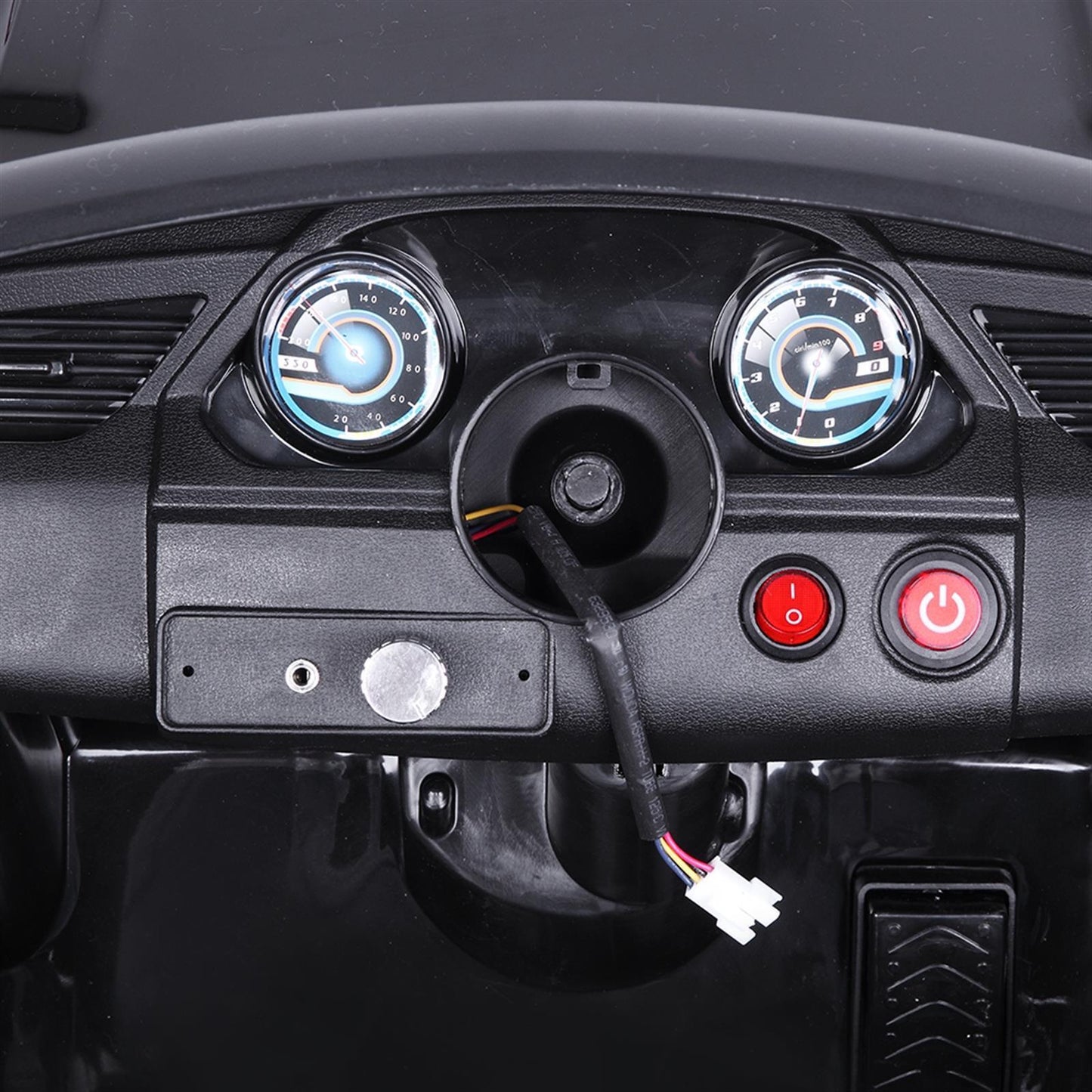 6V Battery-Powered Ride-On Car Truck for Kids with Music, Remote Control, and LED Lights - Perfect Gift for Children