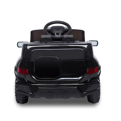 6V Battery-Powered Ride-On Car with Music, Lights, Remote Control, and Safety Features for Kids
