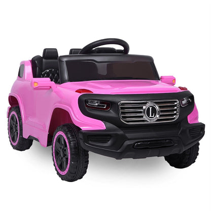 6V Electric Kids Ride-On Truck with Remote Control and 3 Speed Options