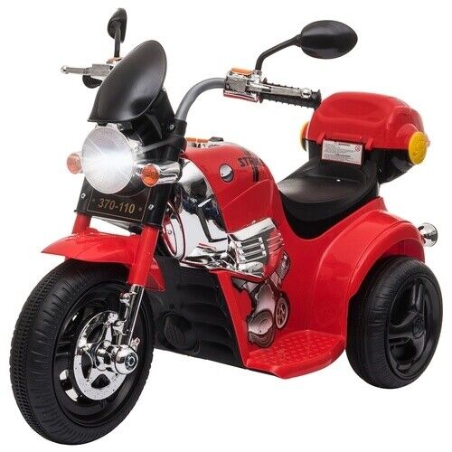 6V Electric Motorbike Ride On Toy for Kids - Battery Powered Motorized Motorcycle