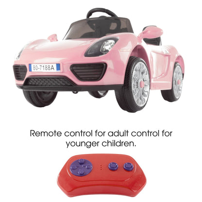 6V Electric Remote Control Sports Car Toy with Rechargeable Battery