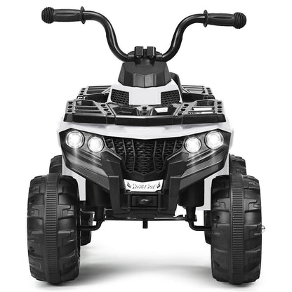 6V Electric Ride-On ATV for Kids - White