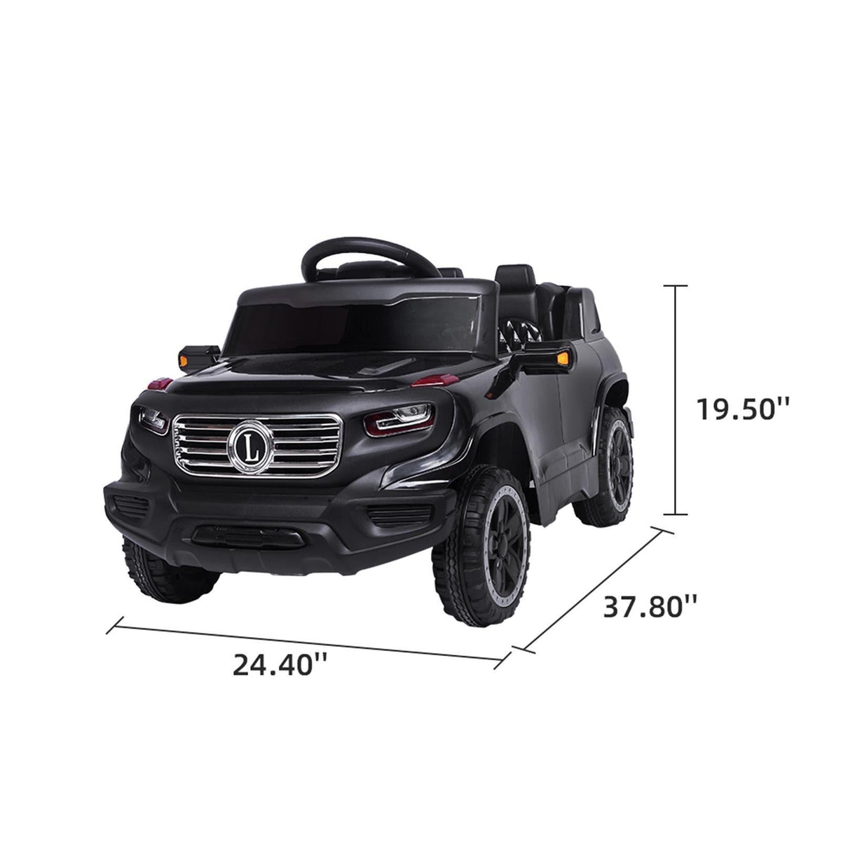 6V Electric Ride-On Car for Kids with MP3, Lights, and Remote Control - 3 Modes