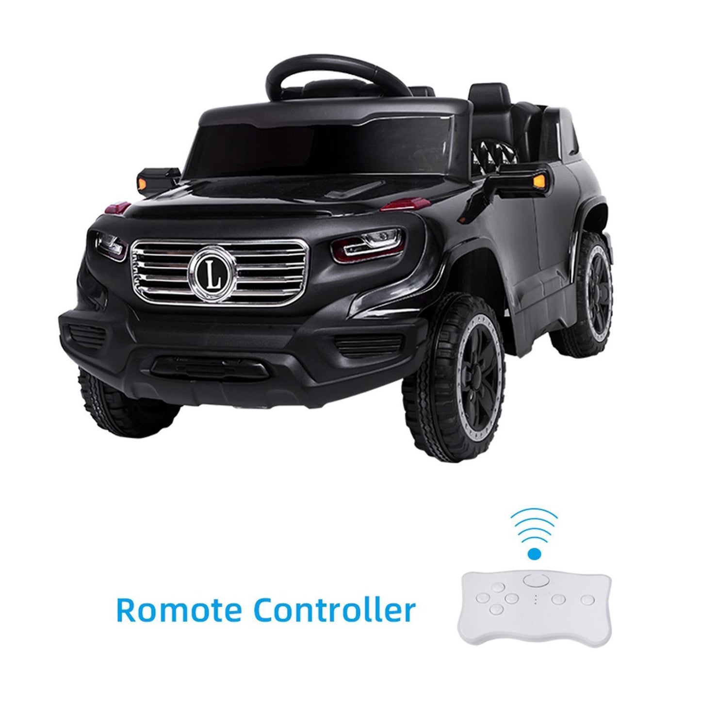 6V Electric Ride-On Car for Kids with MP3, Lights, and Remote Control - 3 Modes